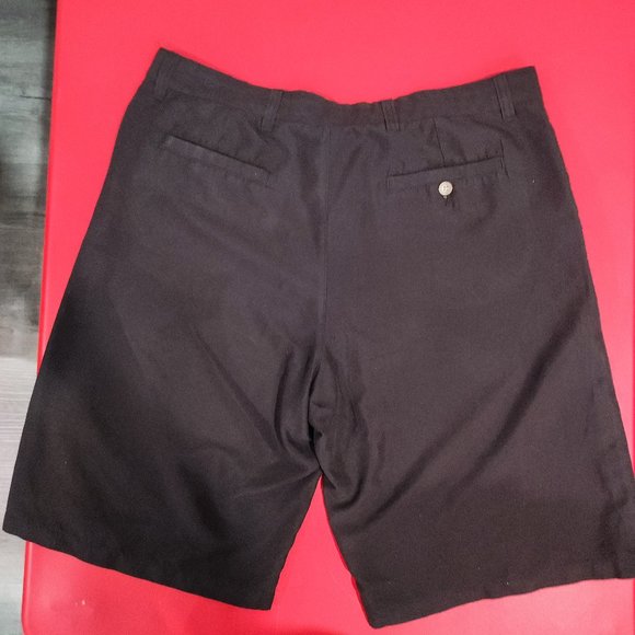 Wilson casual short black lightweight embroidered logo men's size 38 - Picture 2 of 6